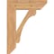 Ekena Millwork Legacy Slat Smooth Bracket, Western Red Cedar, 5 1/2"W x 24"D x 32"H BKT06X24X32LEC06SWR - alternate 2